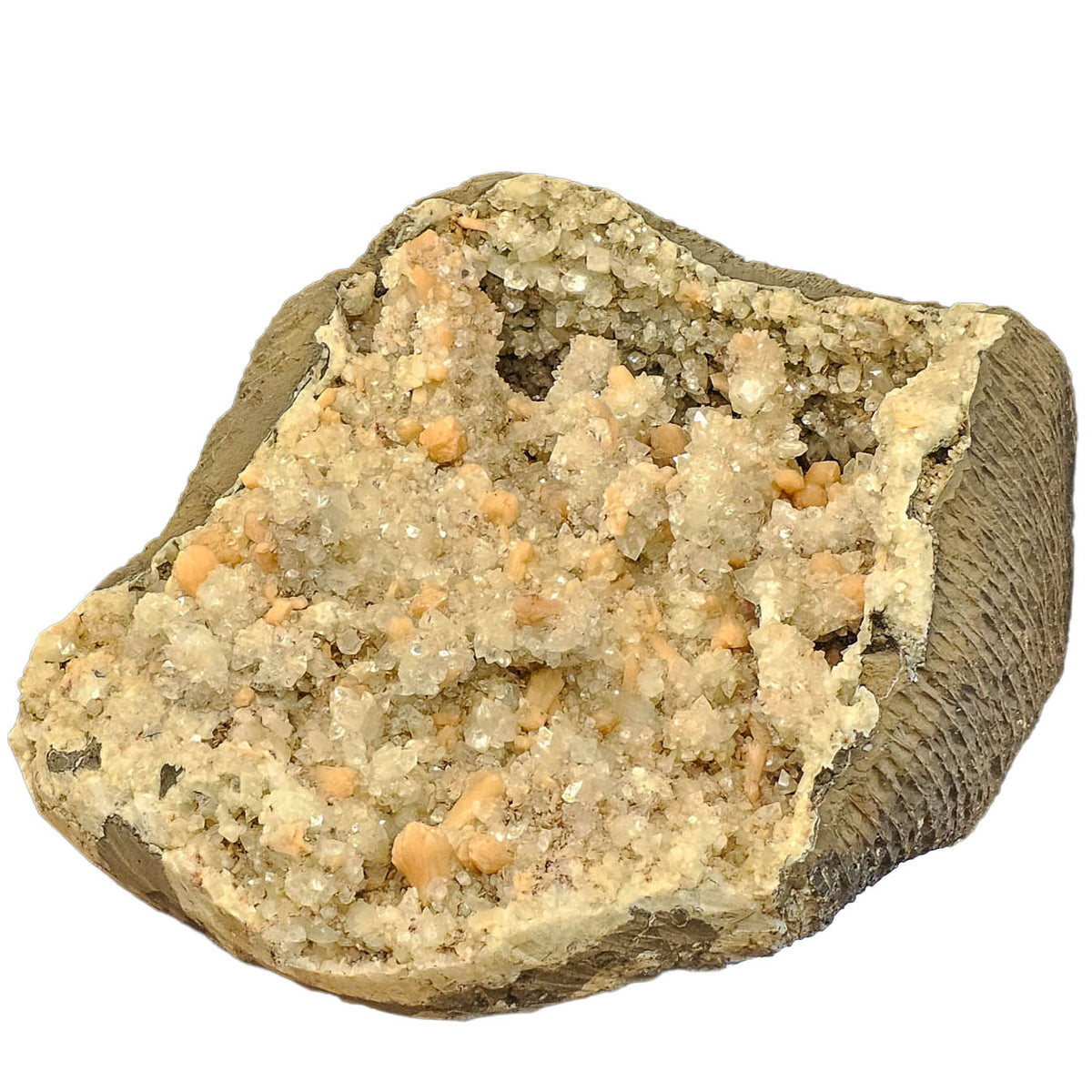 Apophyllite & Stilbite Geode - Statement Specimen