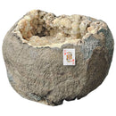 Zeolite (Apophyllite & Stilbite) Geode - Statement Specimen