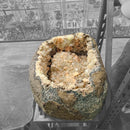 Zeolite (Apophyllite & Stilbite) Geode - Statement Specimen