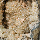 Zeolite (Apophyllite & Stilbite) Geode - Statement Specimen