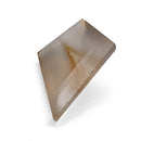 Yellow Banded Agate faceted kite step gemstone, 2.21ct, from BC, Canada, view 6 of 9