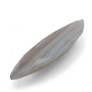 Grey Fortification Agate faceted marquise gemstone, 9.40ct, from BC, Canada, view 6 of 10
