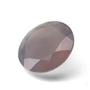 Agate faceted round brilliant gemstone, 9.68ct, from BC, Canada, view 4 of 11
