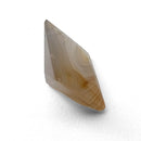 Agate faceted square step gemstone, 2.51ct, from BC, Canada, view 7 of 12