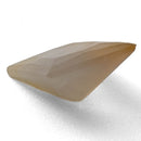Agate faceted square step gemstone, 2.51ct, from BC, Canada, view 8 of 12