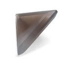 Agate faceted triangle gemstone, 2.71ct, from BC, Canada, view 4 of 10