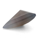 Agate faceted triangle gemstone, 2.71ct, from BC, Canada, view 5 of 10