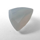 Agate faceted trillion brilliant gemstone, 1.13ct, from BC, Canada, view 3 of 6