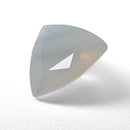 Agate faceted trillion brilliant gemstone, 1.13ct, from BC, Canada, view 4 of 6