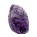 Amethyst faceted oval fantasy cut gemstone, 19.23ct, from Marabá, Pará, Brazil, view 7 of 15