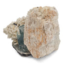 Aquamarine (Beryl) on Feldspar (Microcline) - Specimen