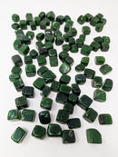 BC jade (nephrite) gloss finish tumbled stones from Northern British Columbia, Canada, grade A, group, view 7 of 8