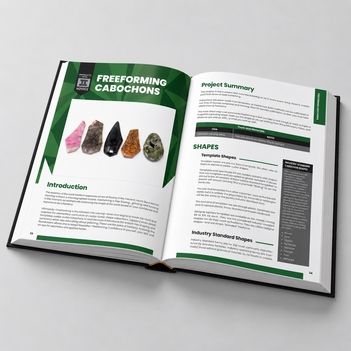 Beyond Cabbing: A Lapidary Handbook, a lapidary book.