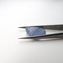Blue lace agate faceted Tablet Cut gemstone, 13.13ct, from Ysterputs, Namibia, view 5 of 6