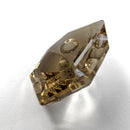 Citrine faceted freeform fantasy cut gemstone, 10.00ct, from Brazil, view 5 of 13