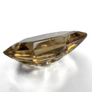 Citrine faceted freeform fantasy cut gemstone, 10.00ct, from Brazil, view 6 of 13