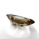Citrine faceted freeform fantasy cut gemstone, 10.00ct, from Brazil, view 7 of 13