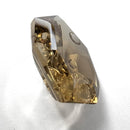 Citrine faceted freeform fantasy cut gemstone, 10.00ct, from Brazil, view 9 of 13