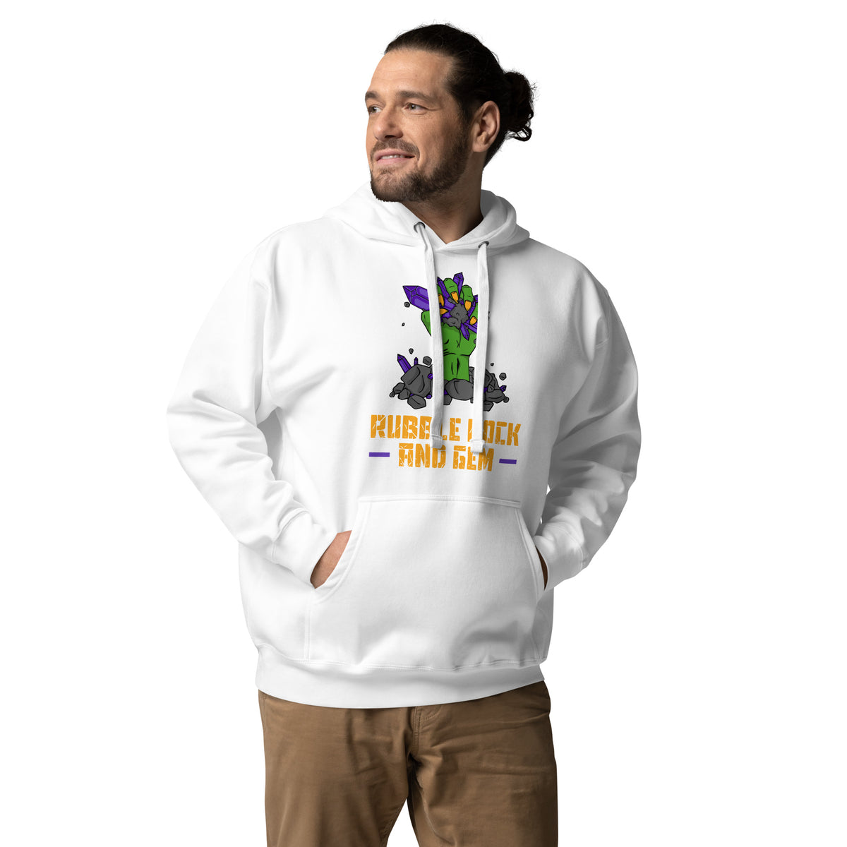 Unisex hoodie with the classic logo.