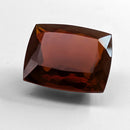 Fire Opal faceted cushion gemstone, 13.61ct, view 4 of 8