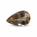 Oregon sunstone faceted pear gemstone, 2.21ct, view 2 of 7