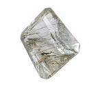Actinolite quartz faceted emerald gemstone, 9.13ct, from Mount Breakenridge, Harrison Lake, BC, Canada, view 5 of 11
