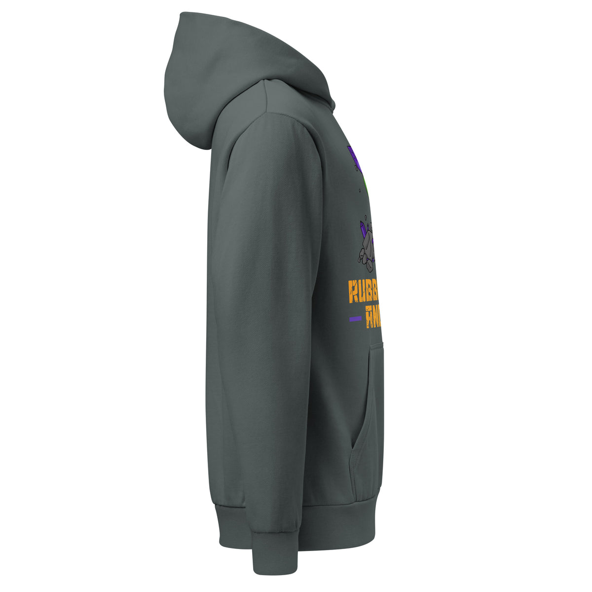 Urban Garment dyed hoodie with the classic logo.
