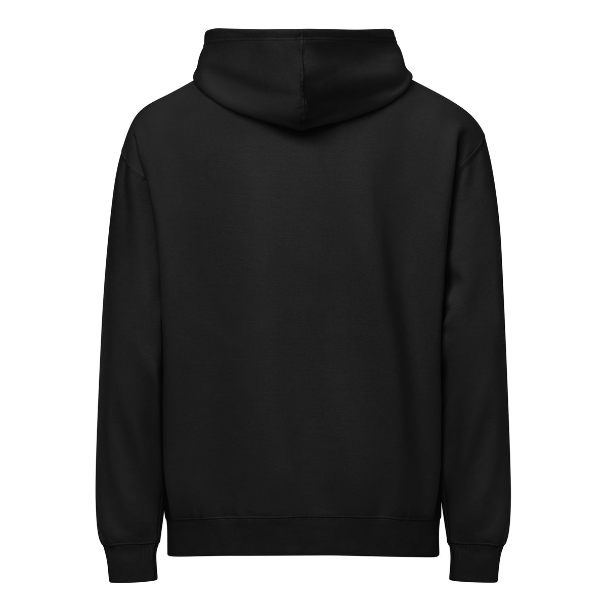 Men’s box hoodie with the classic logo.