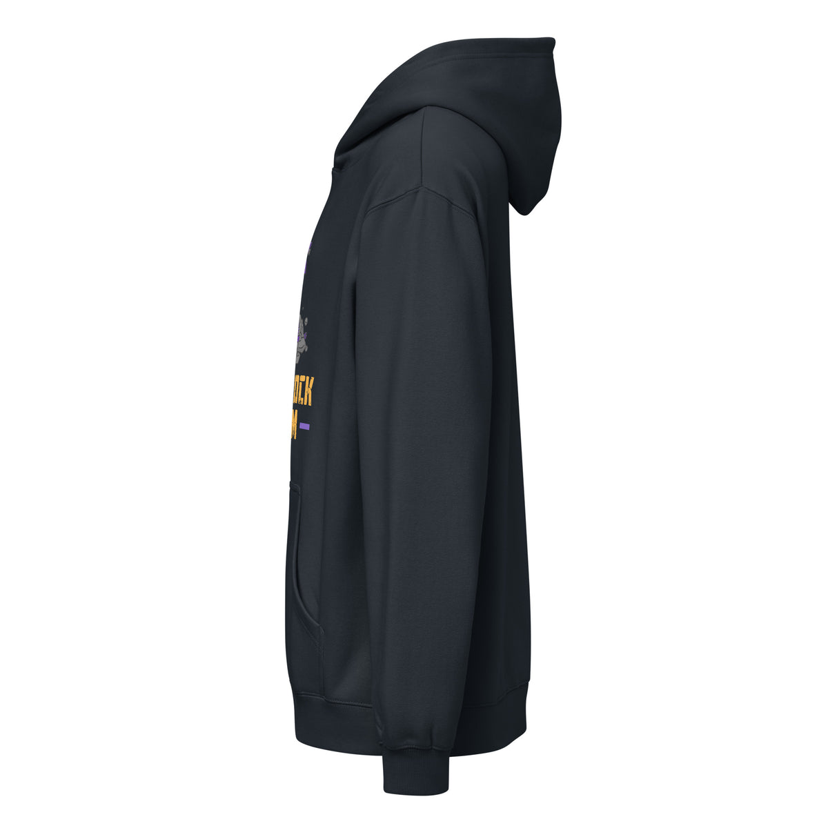 Men’s box hoodie with the classic logo.