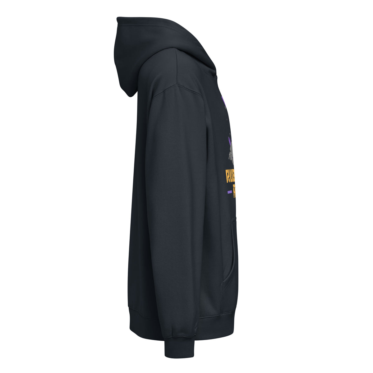 Men’s box hoodie with the classic logo.