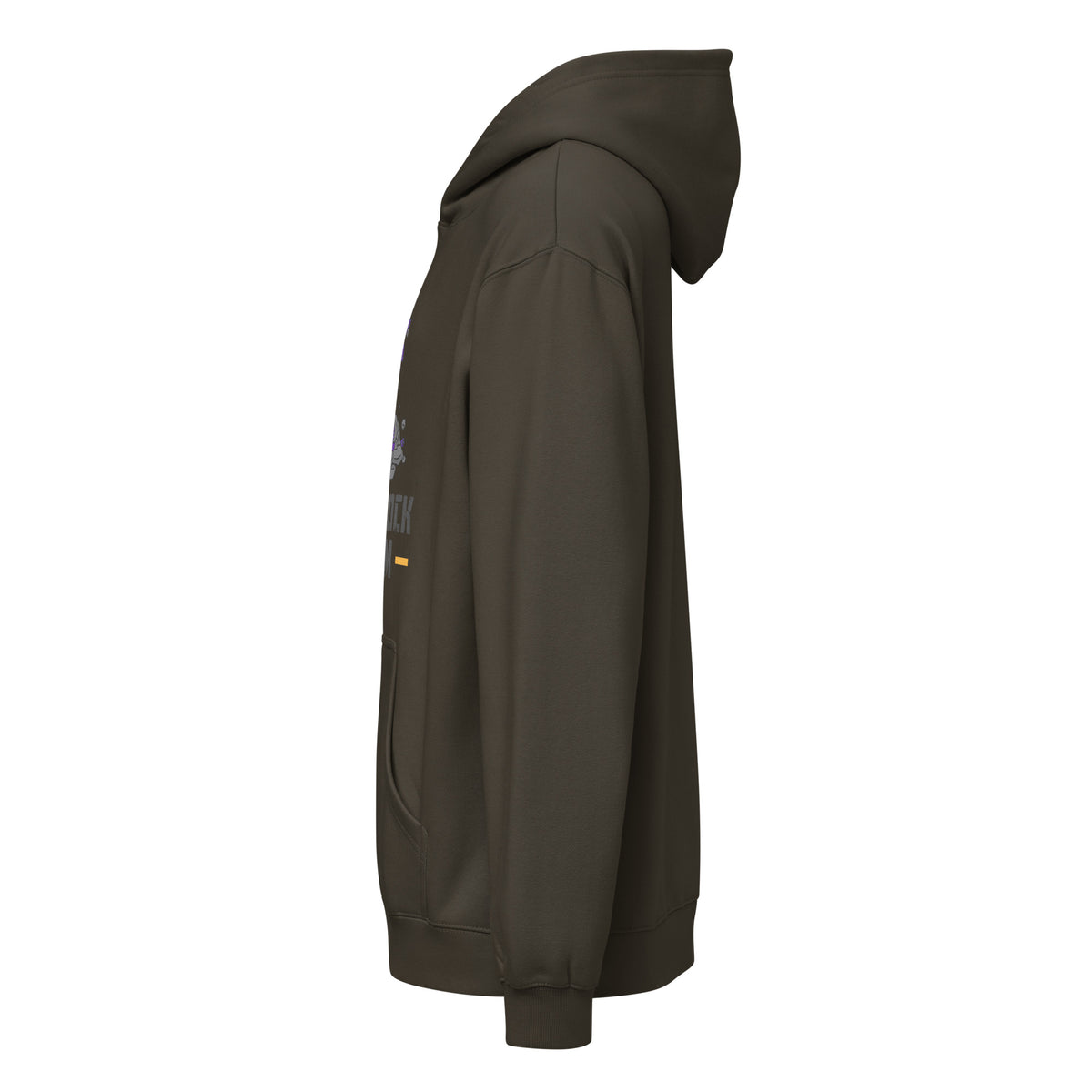 Men’s box hoodie with the classic logo.