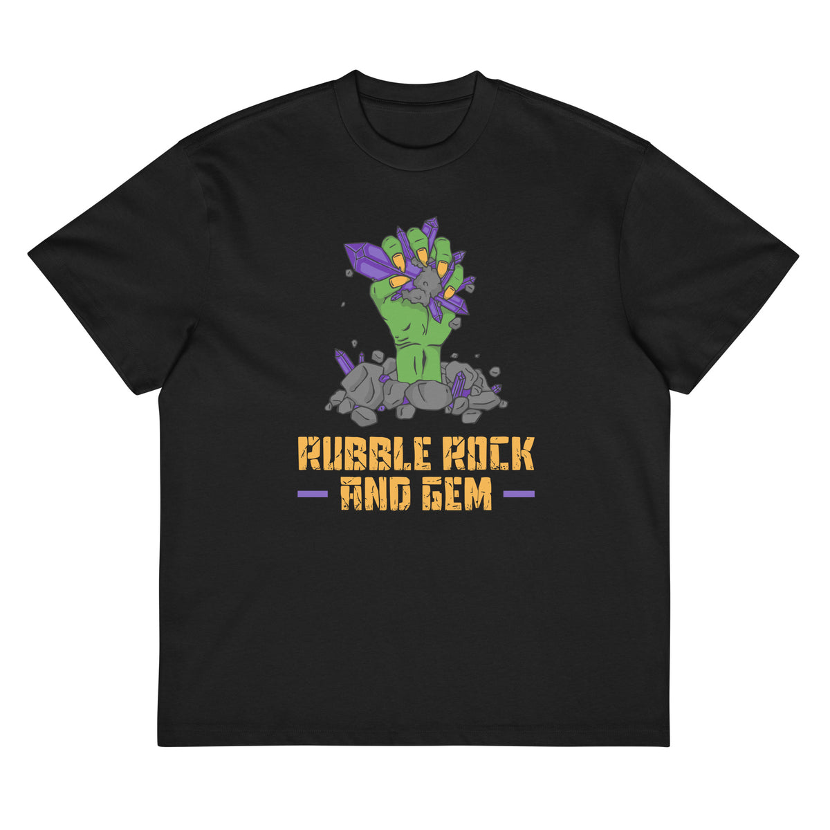 Men’s box tee with the classic logo.