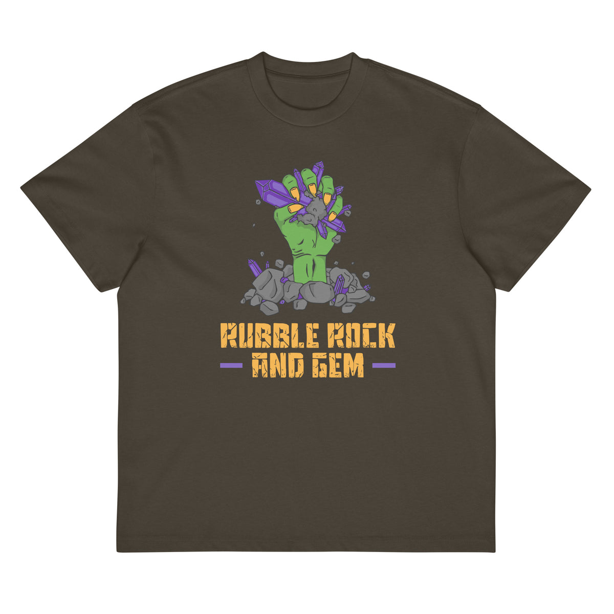 Men’s box tee with the classic logo.