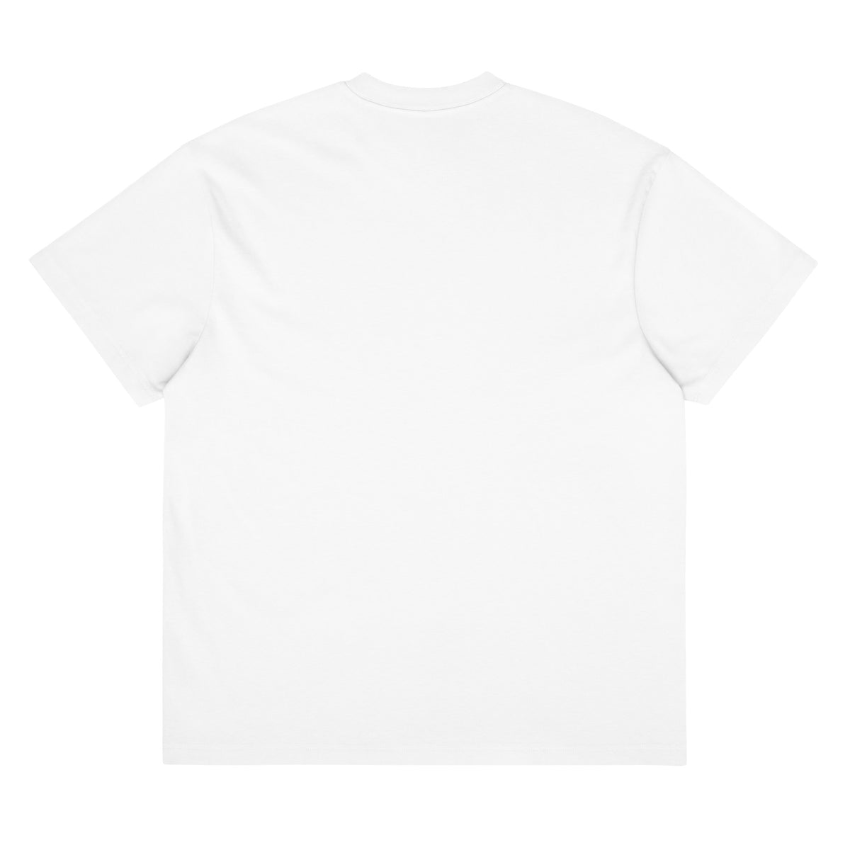Men’s box tee with the classic logo.
