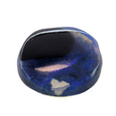 Black opal cabochon freeform gemstone, 2.67ct, from Lightning Ridge, New South Wales, Australia, view 4 of 5