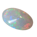 Ethiopian solid opal cabochon oval gemstone, 10.07ct, view 5 of 8