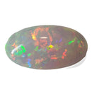Ethiopian solid opal cabochon oval gemstone, 10.07ct, view 6 of 8