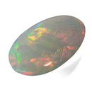 Ethiopian solid opal cabochon oval gemstone, 10.07ct, view 7 of 8