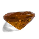 Oregon fire opal faceted round fantasy cut gemstone, 1.82ct, view 5 of 11