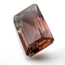 Oregon sunstone faceted emerald gemstone, 2.80ct, view 3 of 11