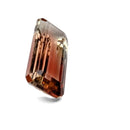 Oregon sunstone faceted emerald gemstone, 3.18ct, view 5 of 9