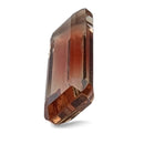 Oregon sunstone faceted emerald gemstone, 3.18ct, view 7 of 9