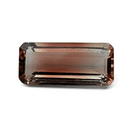 Oregon sunstone faceted emerald gemstone, 3.18ct, rotating view