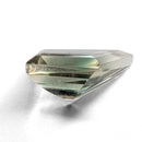 Oregon Sunstone faceted kite step cut gemstone, 3.44ct, from Plush, Oregon, on a white background, view 12 of 15