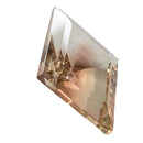 Oregon sunstone faceted lozenge gemstone, 3.42ct, view 4 of 11