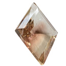 Oregon sunstone faceted lozenge gemstone, 3.42ct, view 5 of 11