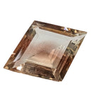 Oregon sunstone faceted lozenge gemstone, 3.42ct, view 7 of 11