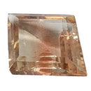 Oregon sunstone faceted lozenge gemstone, 3.42ct, view 9 of 11