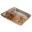 Oregon sunstone faceted lozenge gemstone, 3.42ct, view 11 of 11