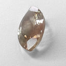 Oregon Sunstone faceted marquise cut gemstone, 1.49ct, from Plush, Oregon, on a white background, view 5 of 8